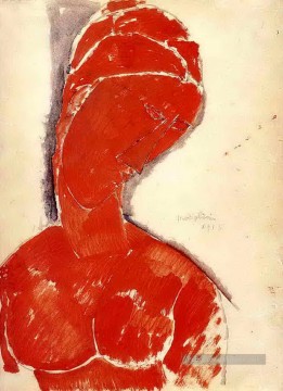 buste nu 1915 Amedeo Modigliani Peinture à l'huile